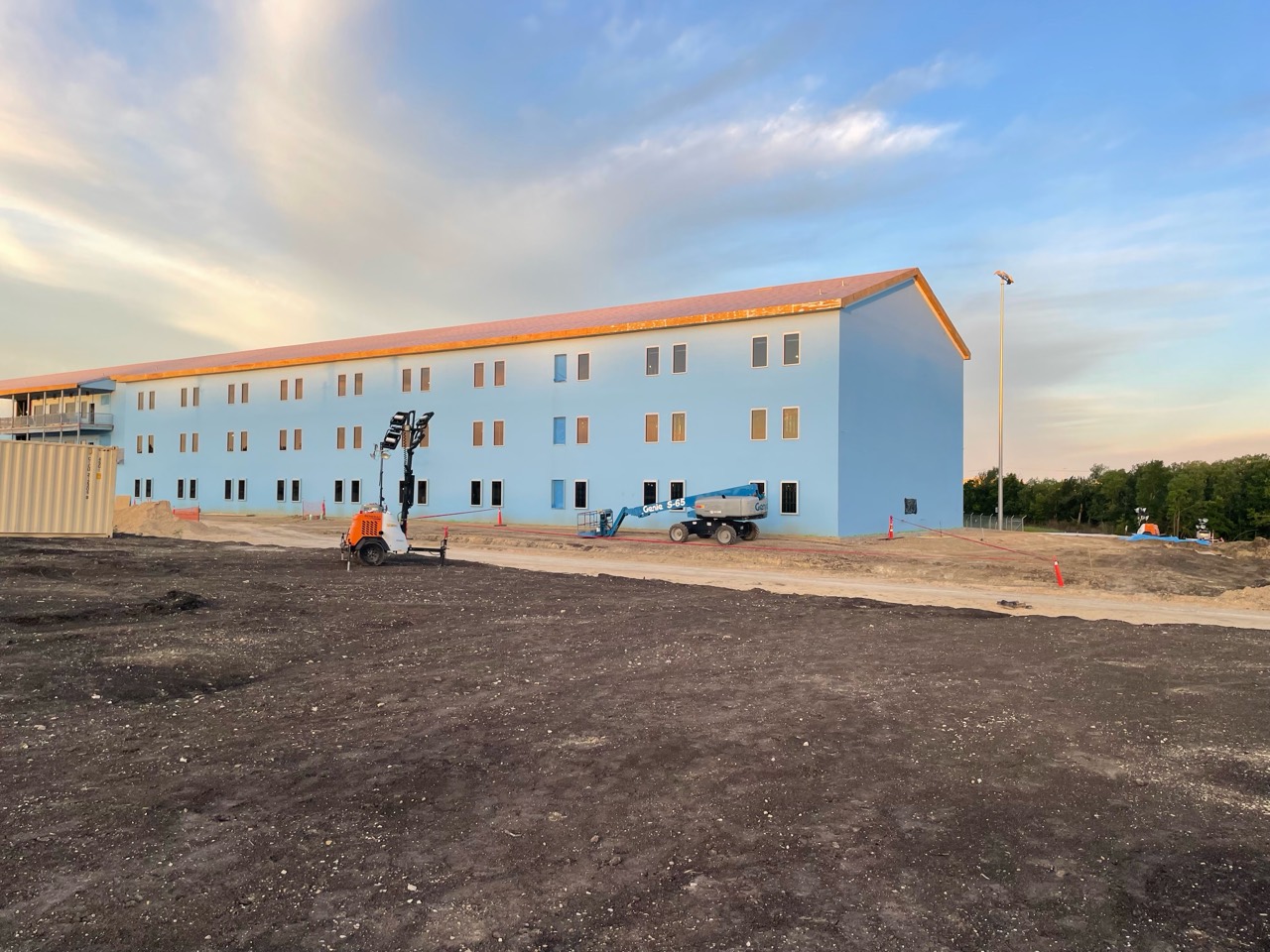 Central Texas commercial exterior project
